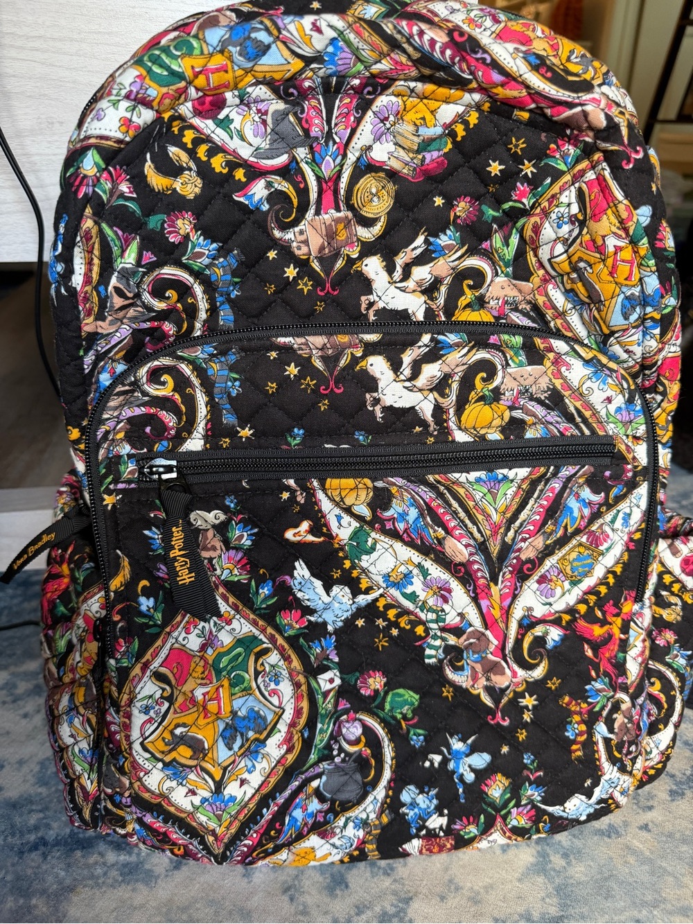 Vera Bradley Harry Potter “Friends at Hogwarts” Campus Backpack - Picture 2 of 16
